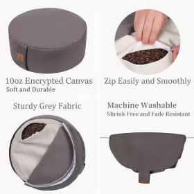 644824146867 FELIZMAX Zafu Buckwheat Meditation Cushion Round #3 644824146867 FELIZMAX Zafu Buckwheat Meditation Cushion Round #3