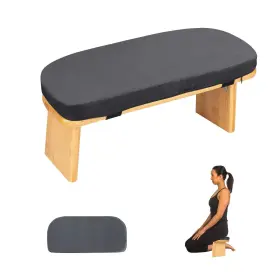 648564040843 FELIZMAX Meditation Bench Cushion Ergonomic