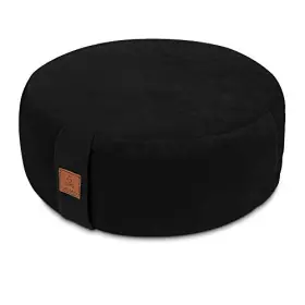 697478220070 FELIZMAX Round Velvet Meditation Pillow Yoga