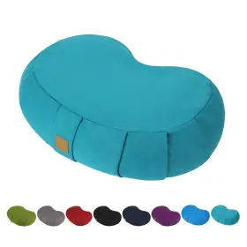 728370307764 FELIZMAX Crescent Zafu Meditation Pillow Zabuton