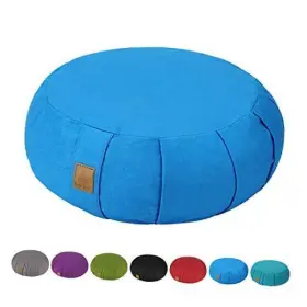 728370307795 FELIZMAX Round Zafu Meditation Cushion Zabuton