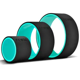 793836875828 FEWOO Yoga Wheel Set Pack Pain Prop Sports