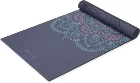 0018713643049 GAIAM Yoga Mat Print Reversible Slip Exercise