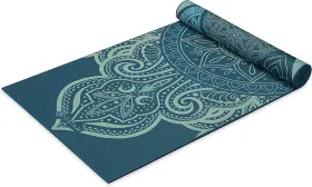 0018713643056 GAIAM Yoga Mat Reversible Slip Exercise Pilates