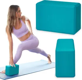 05-61714 GAIAM Yoga Block Supportive Latex Eva Foam Slip