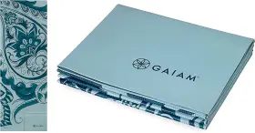 05-62625 GAIAM Yoga Mat Folding Travel Fitness Exercise
