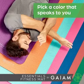 05-63320 GAIAM Yoga Mat Fitness Exercise Cinch #2