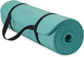 05-63325 GAIAM Yoga Mat Fitness Exercise Cinch