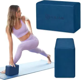 05-63616 GAIAM Yoga Block Supportive Latex Eva Foam Slip
