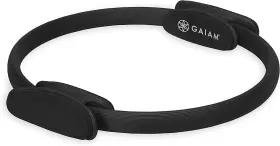05-63872 GAIAM Pilates Ring Fitness Circle Foam Padded Handle