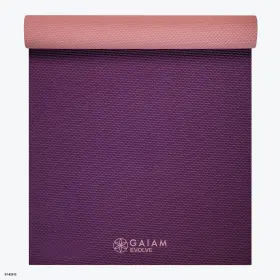 313056584500 GAIAM Reversible Yoga Mat Berry
