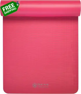 445007171118 GAIAM Yoga Mat Fitness Exercise Cinch