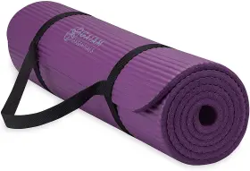 445043354315 GAIAM Yoga Mat Fitness Exercise Cinch