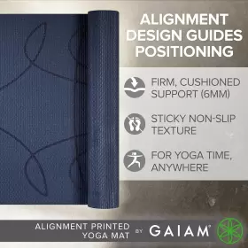 GA64015 YOGA Print Mat Slip Pilates Workouts #2