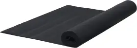 F1MY1-BLACK FIT1ST Exercise Yoga Mat Slip Fitness Pilate