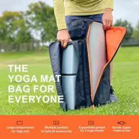 646341945534 FITDOM Tactical Yoga Bag Men Carriers #3