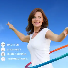 429830084198 FITEROC Fitness Hoop Beginners Exercise Holahoop #3