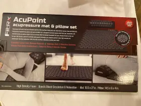 841351194884 FITRX Acupoint Acupuncture Mat Pillow Set Neck