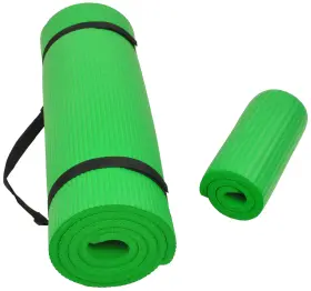810963032426 FITVIDS High Density Anti Tear Exercise Yoga Mat