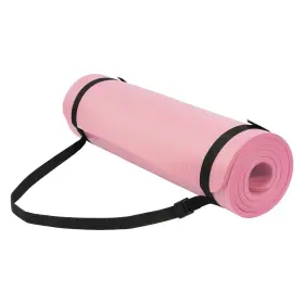 AP6-PPK-U-B FITVIDS High Density Exercise Yoga Mat Strap Pink