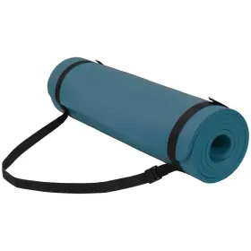 QD-AP6-NAVY FITVIDS High Density Foam Exercise Yoga Mat Strap