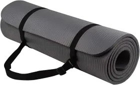 QD740-AP6-GY FITVIDS High Density Anti Tear Exercise Yoga Mat