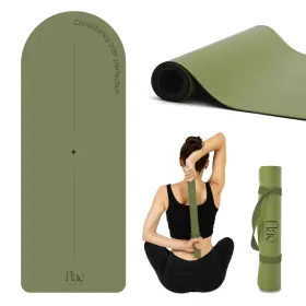 199284769212 FLA ATHLETICS Yoga Mat Eco Rubber Slip Exercise