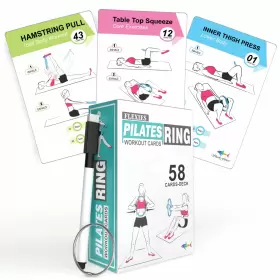 196852586905 FLEXIES Pilates Ring Workout Exercise Card