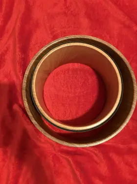 221373 FLORENSI Wooden Cork Yoga Wheel Pain