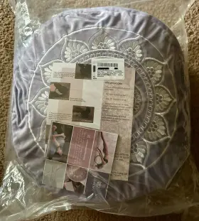 631882289674 FLORENSI Meditation Cushion Floor Pillow Velvet #2