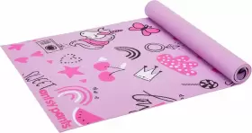 AP21452YG FLYBAR Antsy Pants Kids Yoga Mat Pink Unicorn