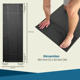 732388288304 FOLDY MAT Slip Orthopedic Yoga Fold Joint Body #3