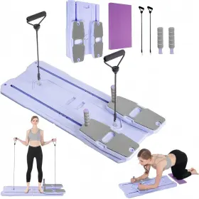 717710089255 FOLOVN Pilates Board Reformer Set Body Workouts