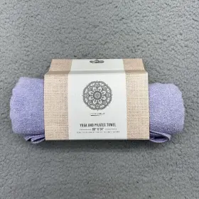 FFYT1002-LAV YOGA Pilates Lilac Anti Slip Microfiber Towel FFYT1002-LAV YOGA Pilates Lilac Anti Slip Microfiber Towel