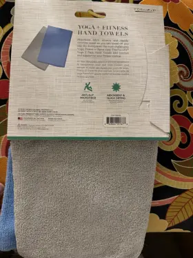 840824157678 FORMFIT Pack Yoga Fitness Towels Microfiber #3