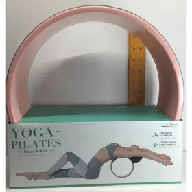 840824171513 FORMFIT Yoga Pilates Fitness Wheel Pink