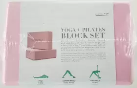YLYB-1000 FORMFIT Yoga Pilates Blocks Pink #2