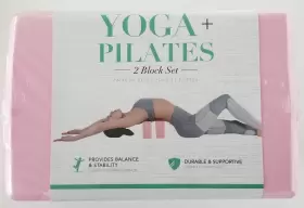 YLYB-1000 FORMFIT Yoga Pilates Blocks Pink