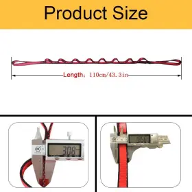 723849109009 FOSER Yoga Hammock Extension Strap Extender Pil #2