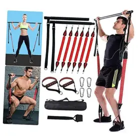 723849109344 FOSER Pilates Bar Exercise Kit