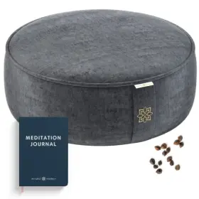 Makida FSN GOODS LLC Mindful Velvet Meditation Cushion Zafu
