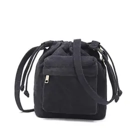 S308346 FUCHENG Crossbody Bags Women Canvas Drawstring Purse S308346 FUCHENG Crossbody Bags Women Canvas Drawstring Purse
