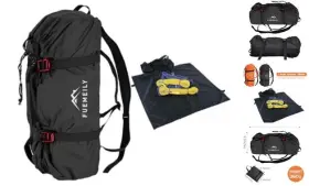 BAG-02 FUEMEILY Climbing Rope Folding Storage Backpack