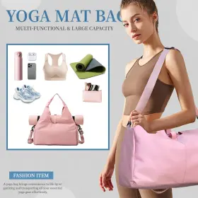 095959959615 FULONEEI Yoga Mat Bag Gym Women Carrier Wi Sport #2