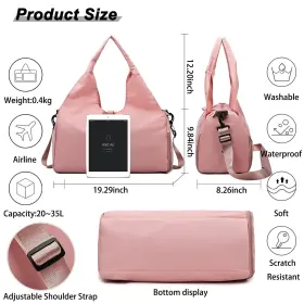 095959959639 FULONEEI Yoga Mat Bag Gym Women Carrier Wi Sport #3