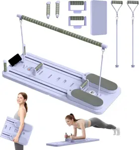 199284796911 FYNK Pilates Board Reformer Set Workout Multif