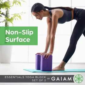018713591814 GAIAM Yoga Block Supportive Latex Eva Foam Slip #2 018713591814 GAIAM Yoga Block Supportive Latex Eva Foam Slip #2
