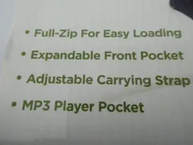 018713605306 GAIAM Watercress Cargo Yoga Mat Bag Canvas Strap #3