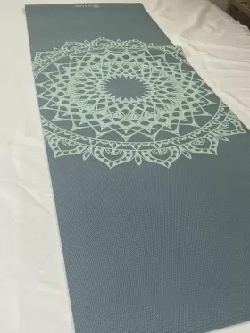 018713613295 GAIAM Yoga Mat Printed Slip Exercise Fitness #3