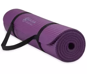 018713613332 GAIAM Print Yoga Mat Stabilizing Grip